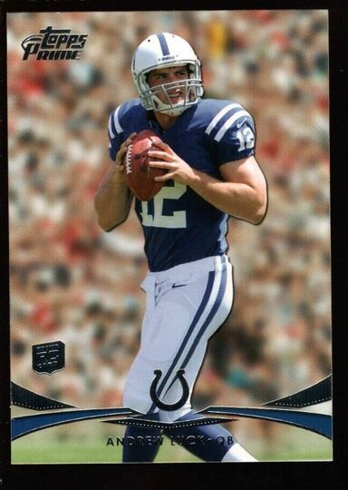 2012 topps prime andrew luck rookie card