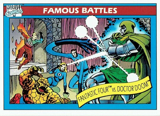 1990 marvel fantastic four vs doctor doom