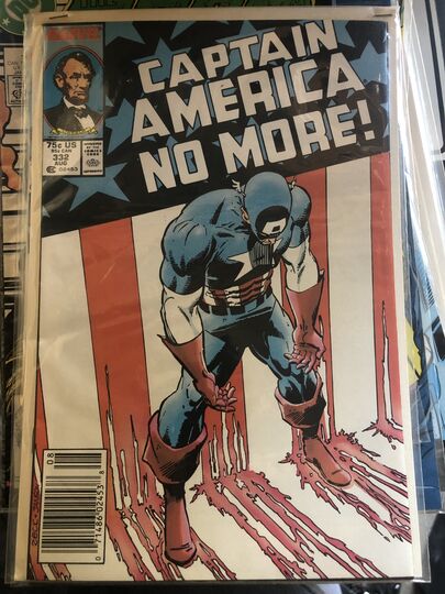 Mavin Captain America No More 332