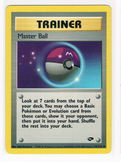 MASTER BALL 116/132